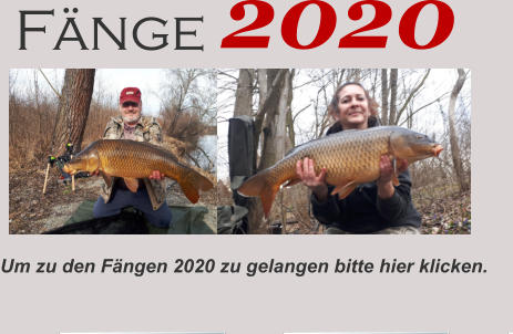 Fänge 2020 Um zu den Fängen 2020 zu gelangen bitte hier klicken.